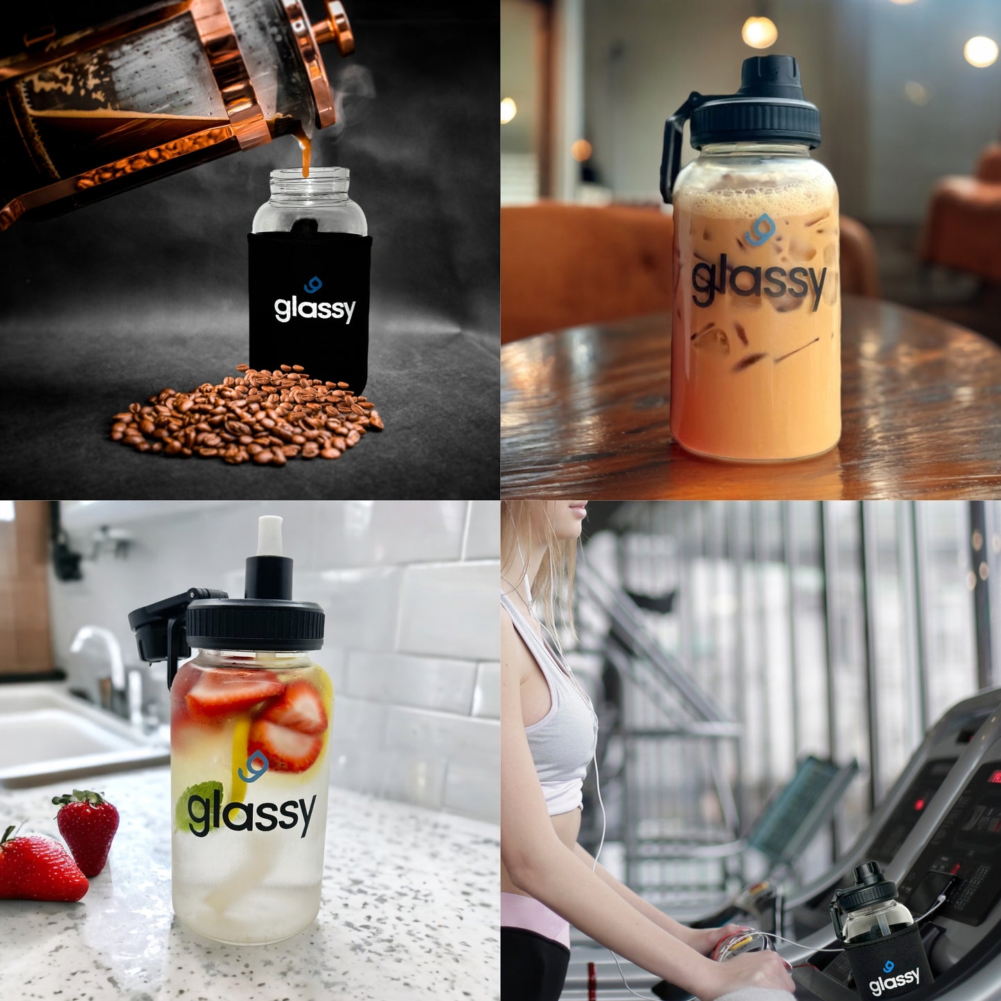 glassy 24oz Water Bottle (Discount Bundle of 2)